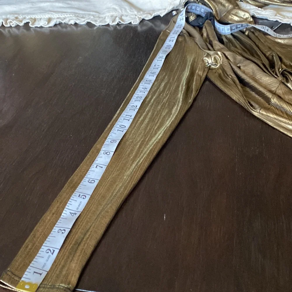 BOLD elements metallic gold dress. - Picture 9 of 17